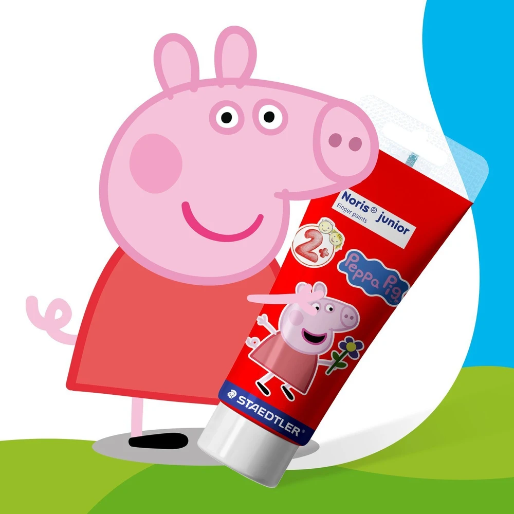 Staedtler Farba do malowania palcami NJ Peppa 4 vnt. Dėklas (8814 L1)