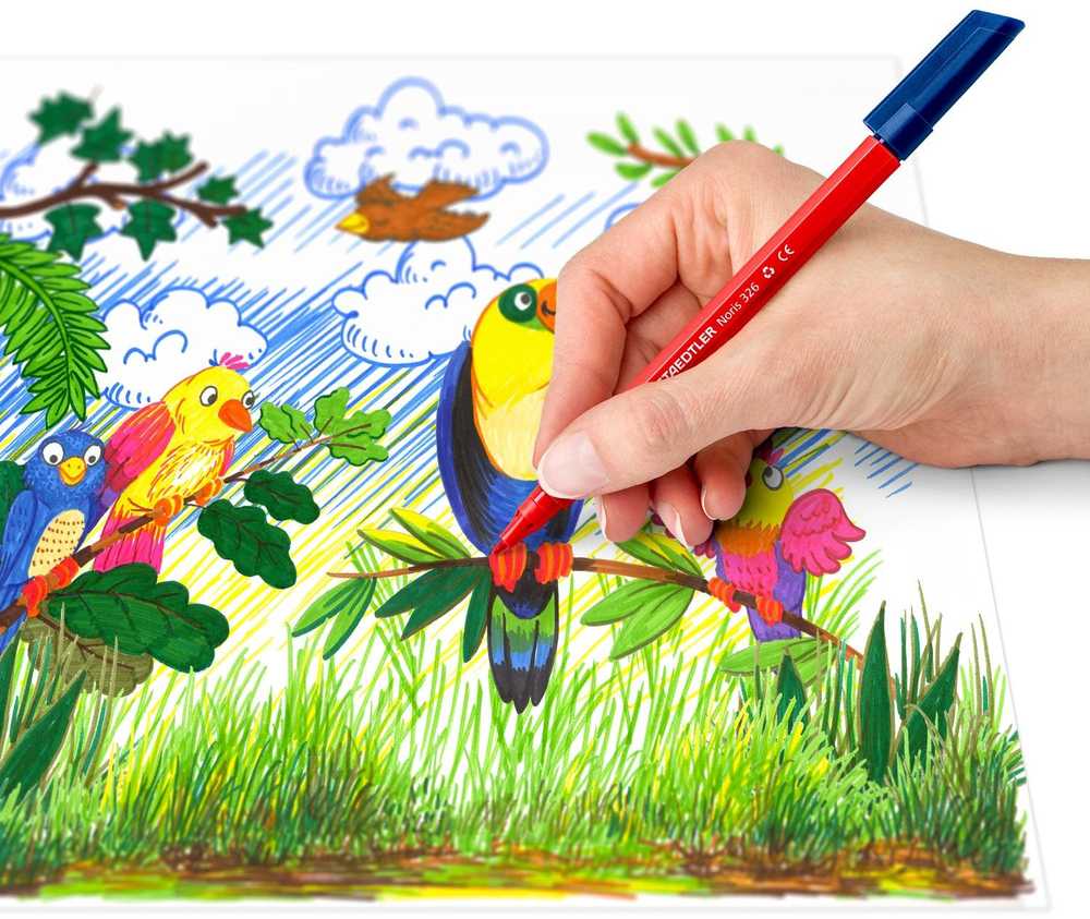 Staedtler STAEDTLER Fasermaler cool & cute 10er-Set im Kartonetui retail