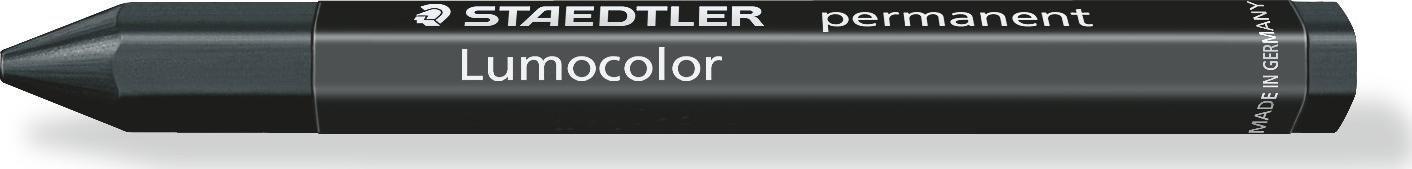 Sausas permanentinis žymeklis STAEDTLER LUMOCOLOR, JUODA