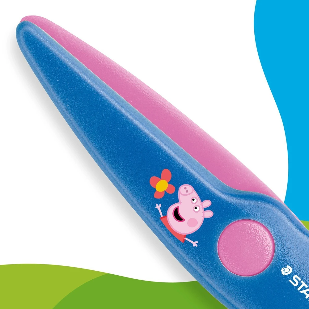 Nożyczki "Noris Junior 965", edycja Peppa Pig, dziecięce, 10 cm, STAEDTLER 96540BKL1