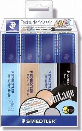 Staedtler Classic Vintage Marker 4 spalvos
