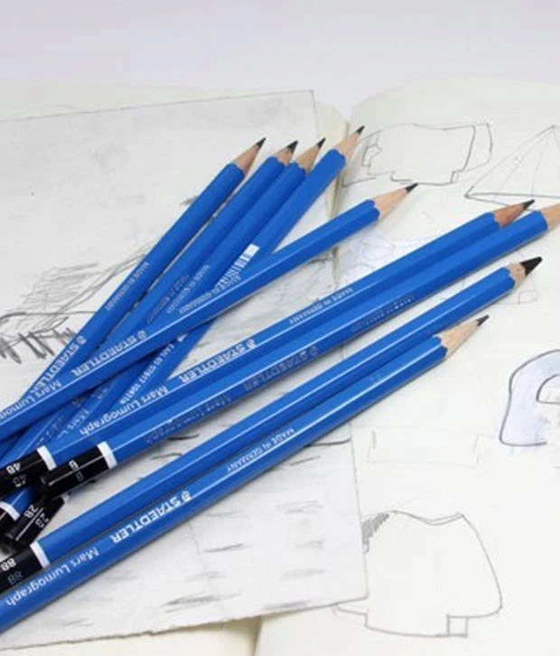 Staedtler pieštukas Lumografas 12B-10H 24vnt STAEDTLER