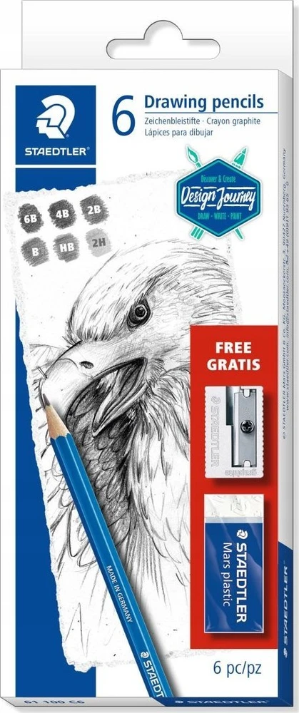 Staedtler pieštukas Lumografas 12B-10H 24vnt STAEDTLER