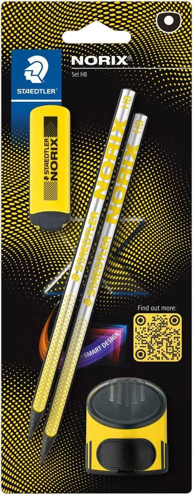 Staedtler STAEDTLER Blyant Norix HB sæt gul blister (4)