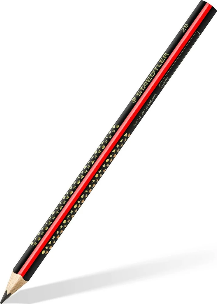 Staedtler jumbo pieštukas 2B su raštuotu korpusu