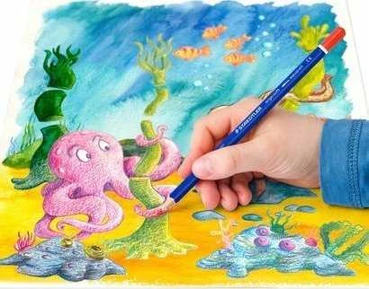 Spalvoti pieštukai „Staedtler Ergosoft“, 36 vnt. (157 M36)