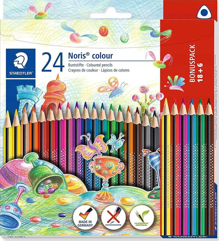 Staedtler STAEDTLER Buntstift Noris spalva 18+6