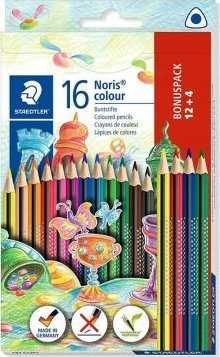 Staedtler Noris Colour spalvoti pieštukai, 16 vnt.