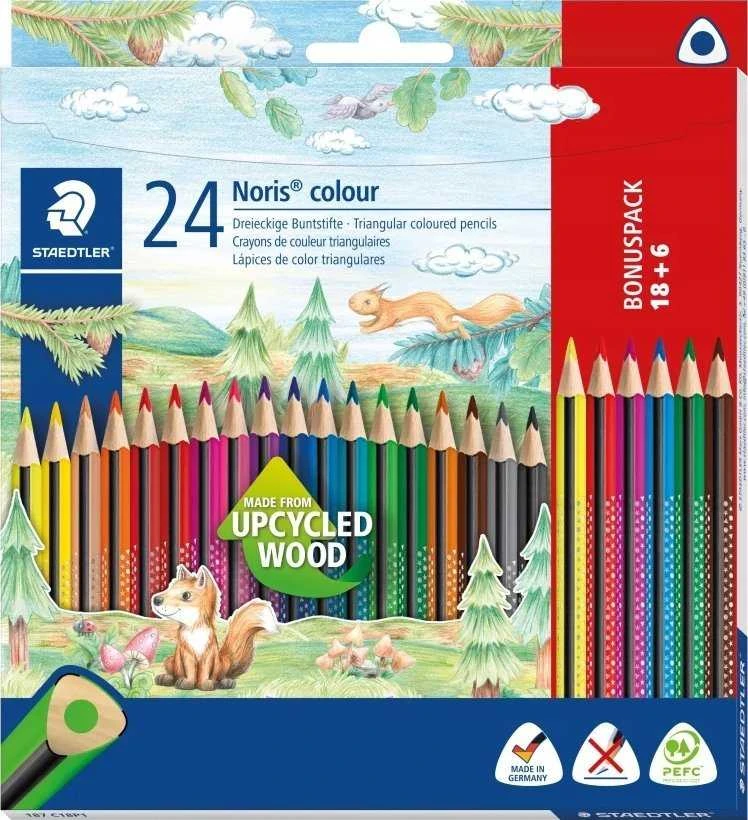 Staedtler STAEDTLER Buntstift Noris spalva 18+6