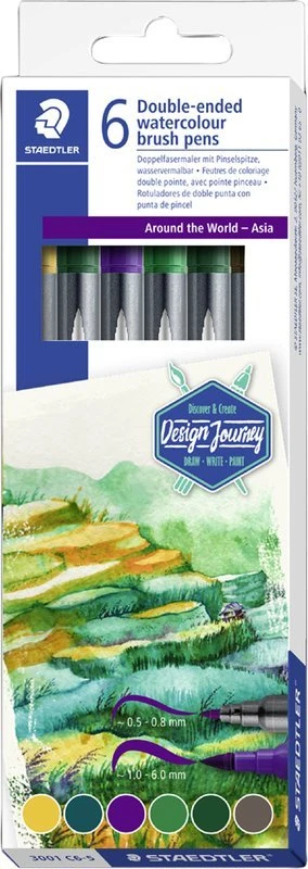 Staedtler STAEDTLER ''Design Journey'' Around the world Asien Set