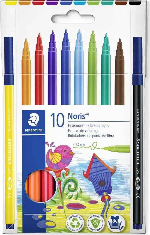 Flomasteriai STAEDTLER Noris, 10 vnt.