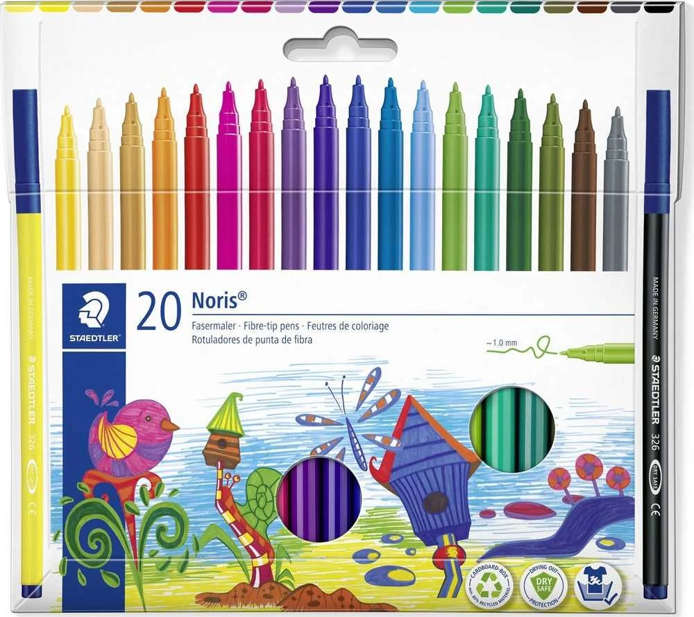 Flomasteriai STAEDTLER Noris, 20 vnt.