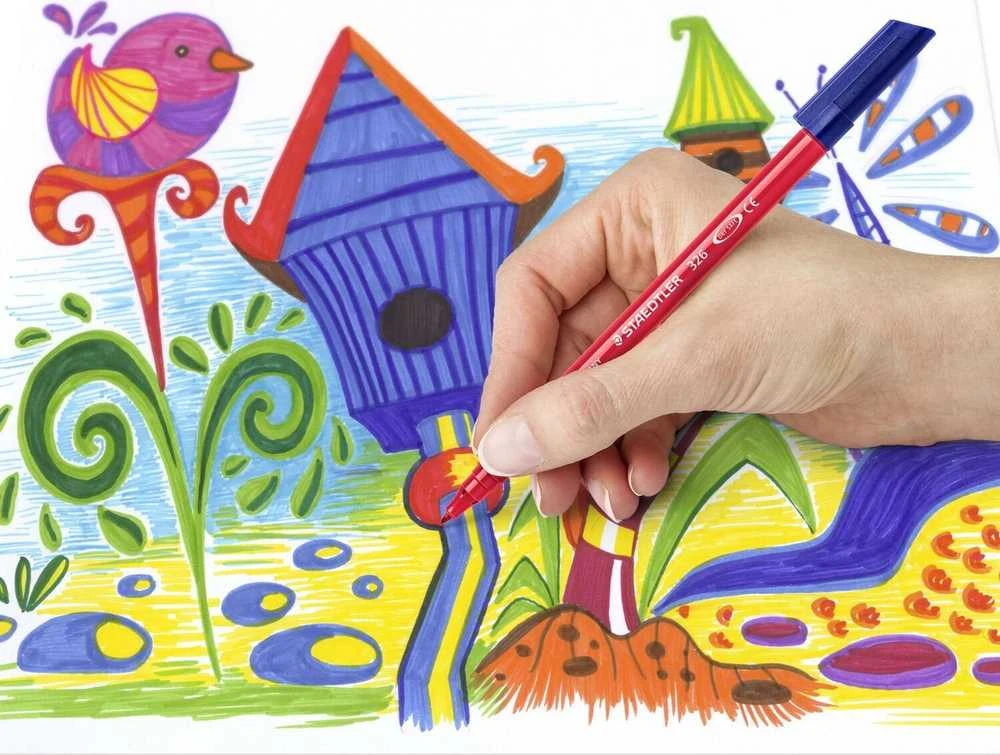 Flomasteriai STAEDTLER Noris, 20 vnt.