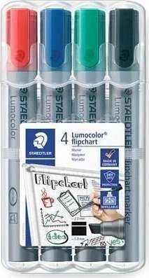 Staedtler Lumocolor flomasterio žymeklis, 4 vnt. dėžutėje