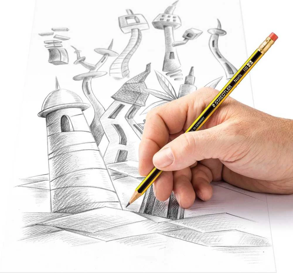 Staedtler STAEDTLER Köcher Bleistift Noris Ti 72 Stück