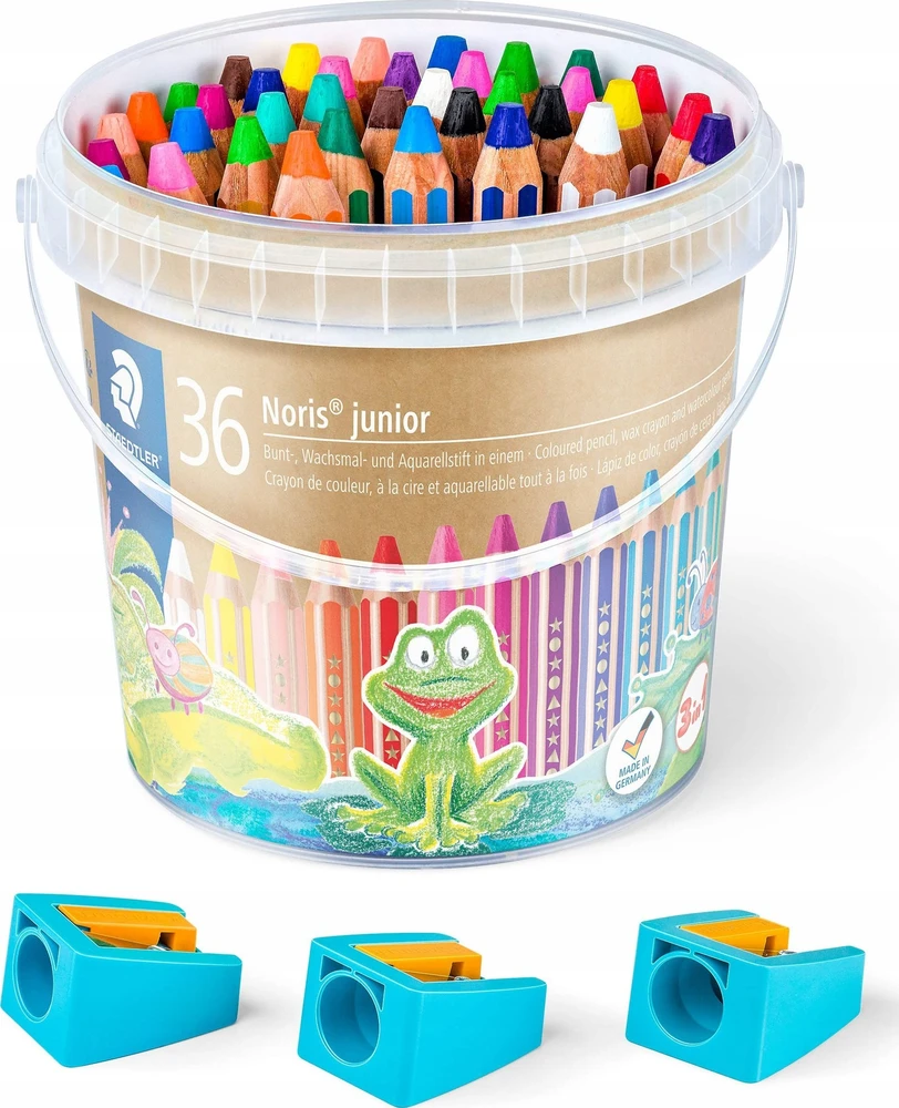 Staedtler STAEDTLER Kredki Noris junior 36 Stk. kibirėlyje retail