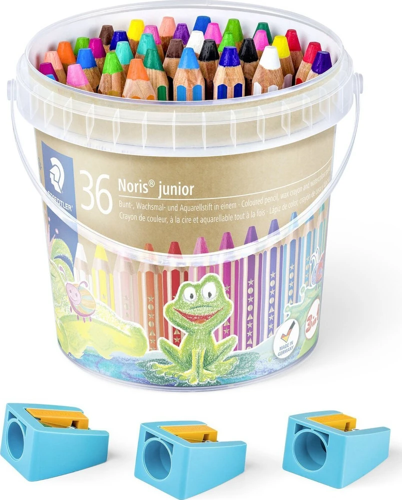 Staedtler STAEDTLER Kredki Noris junior 36 Stk. kibirėlyje retail