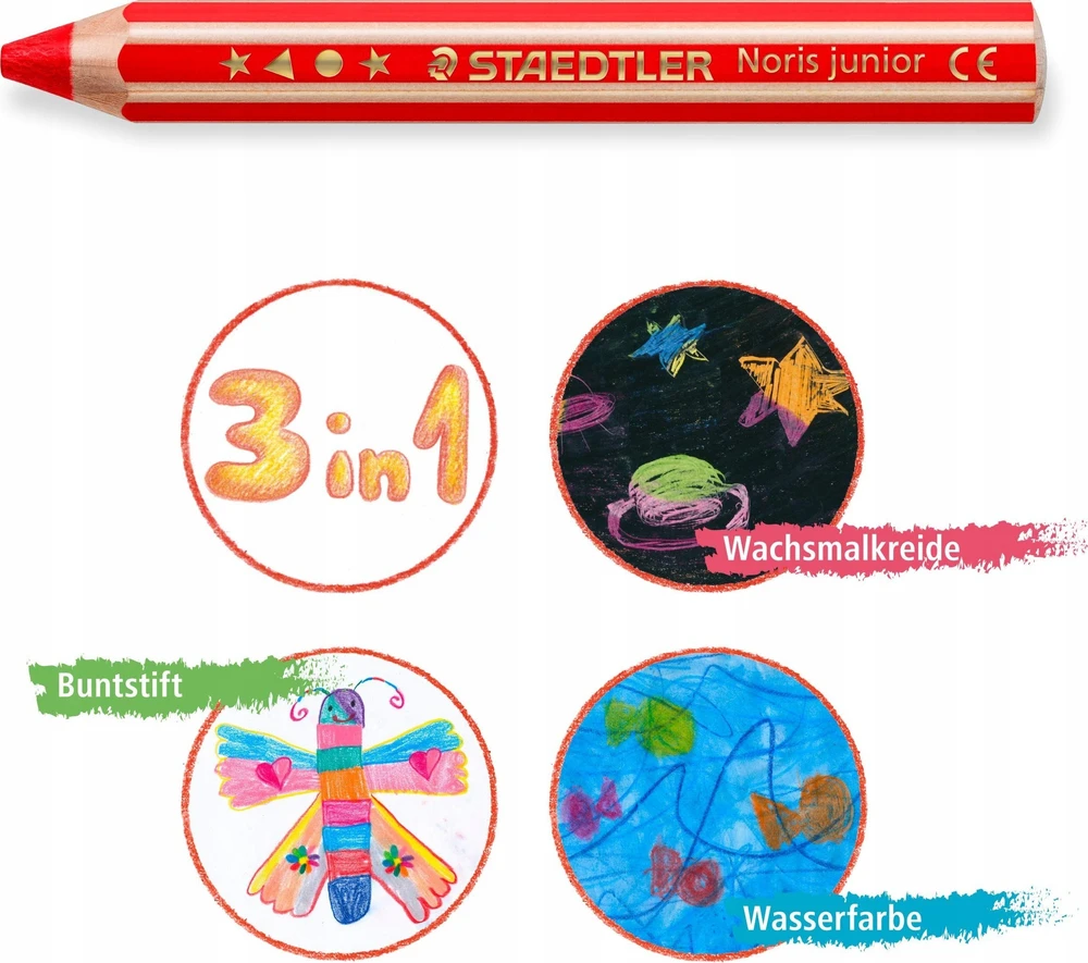 Staedtler STAEDTLER Kredki Noris junior 36 Stk. kibirėlyje retail