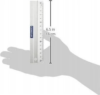 Staedtler STAEDTLER Lineal Metall 15cm