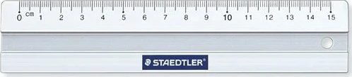 Staedtler STAEDTLER Lineal Metall 15cm
