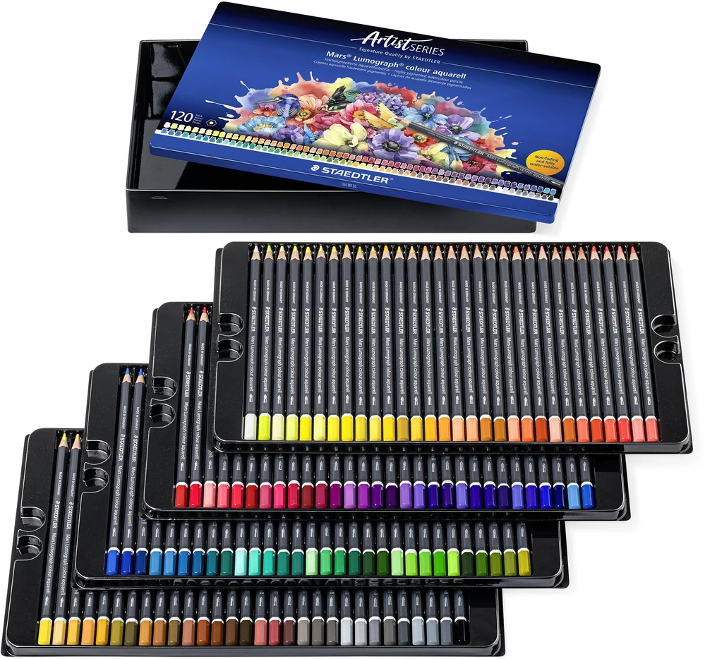Staedtler Staedtler Mars Lumograph Wielobarwny 120 vnt.
