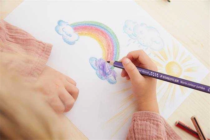 Staedtler Noris Colour Jumbo, daugiaspalviai, 12 vnt.