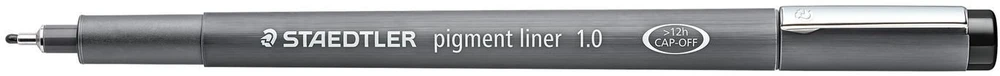 Staedtler STAEDTLER pigment liner 1,0mm juoda 10 vnt
