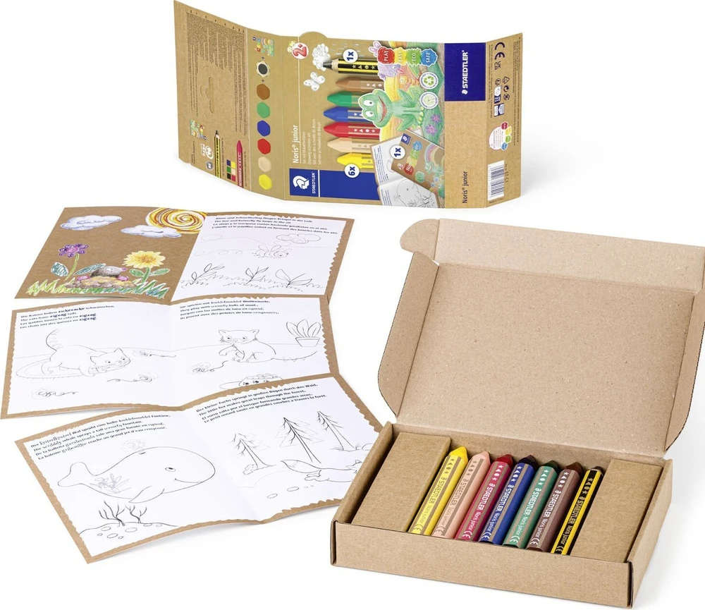 Staedtler STAEDTLER Wachsmalkreide Noris junior Bastel-Set retail