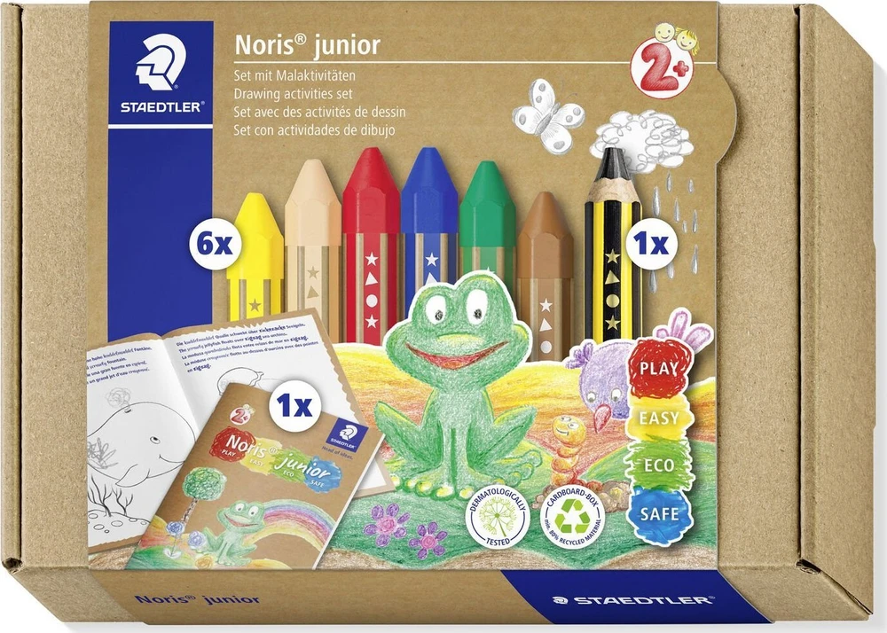 Staedtler Noris junior piešimo rinkinys vaikams