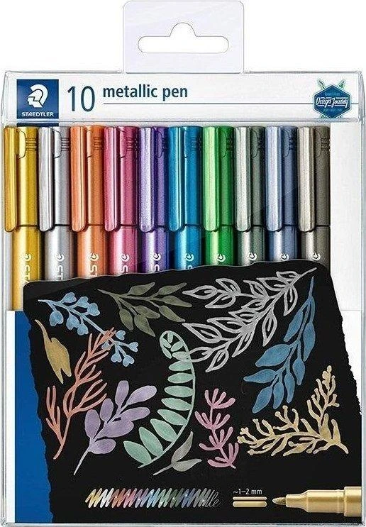 Staedtler Marker metalo sp. M 10 kolorów STAEDTLER