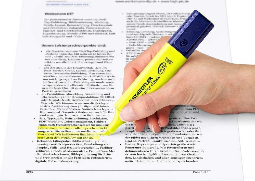 Staedtler STAEDTLER Textmarker Textsurfer klasės liokajus