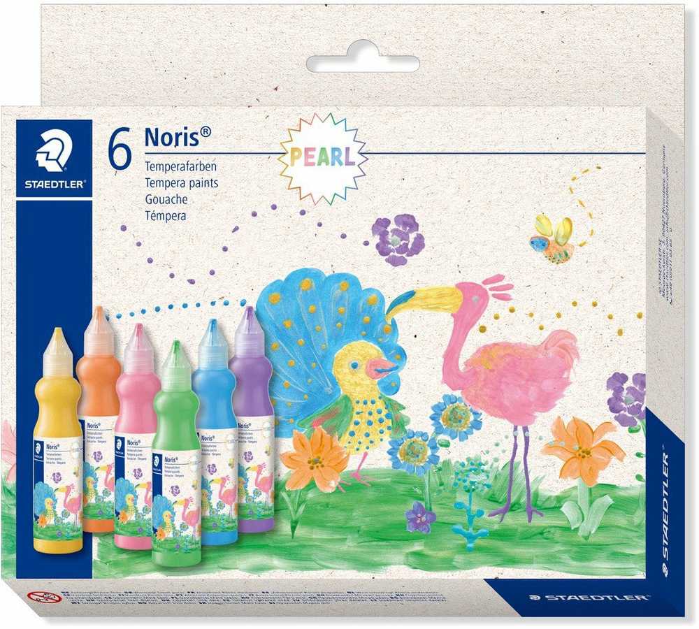 Staedtler STAEDTLER Temperafarbe Pearl Noris 6St FS