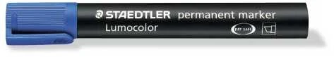 Staedtler Marker Lumocolor permanentinis nuožulnus mėlyna