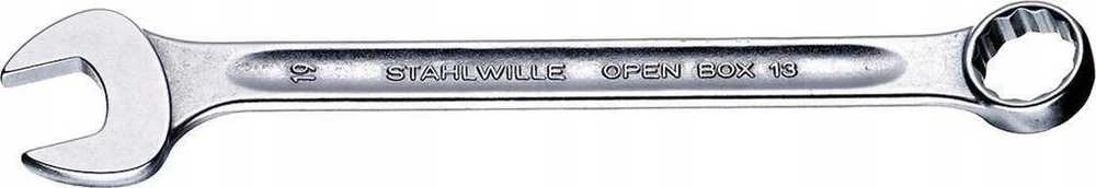 STAHLWILLE 13, 12 mm, Chromas, Chromo legiruotas plienas, Chromas, 15°, 28 mm