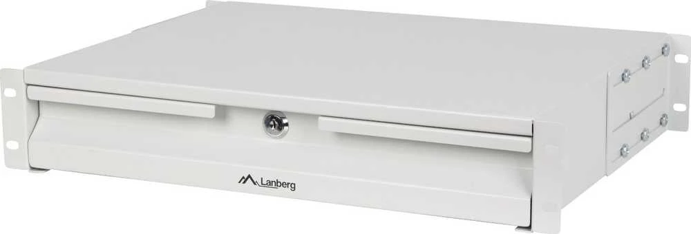 Lanberg 19" 2U 360mm rutulinės spintelės stalčius