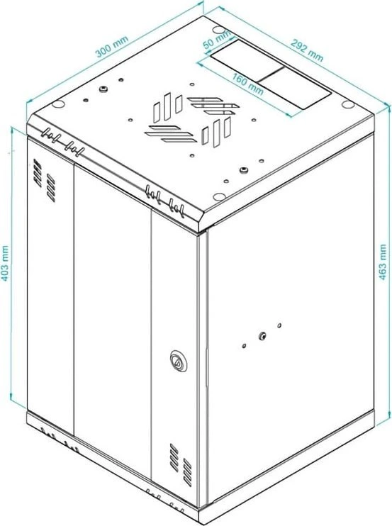 PAKABINAMA RACK SPINTA S-RC10-9U-300GG STALFLEX