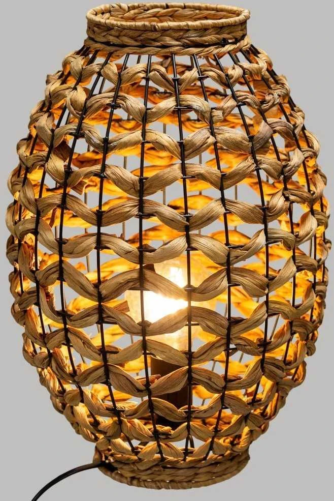 Atmosphera Lamp Stalinis šviestuvas SAND su hiacinto gaubtu, aukštis 40 cm