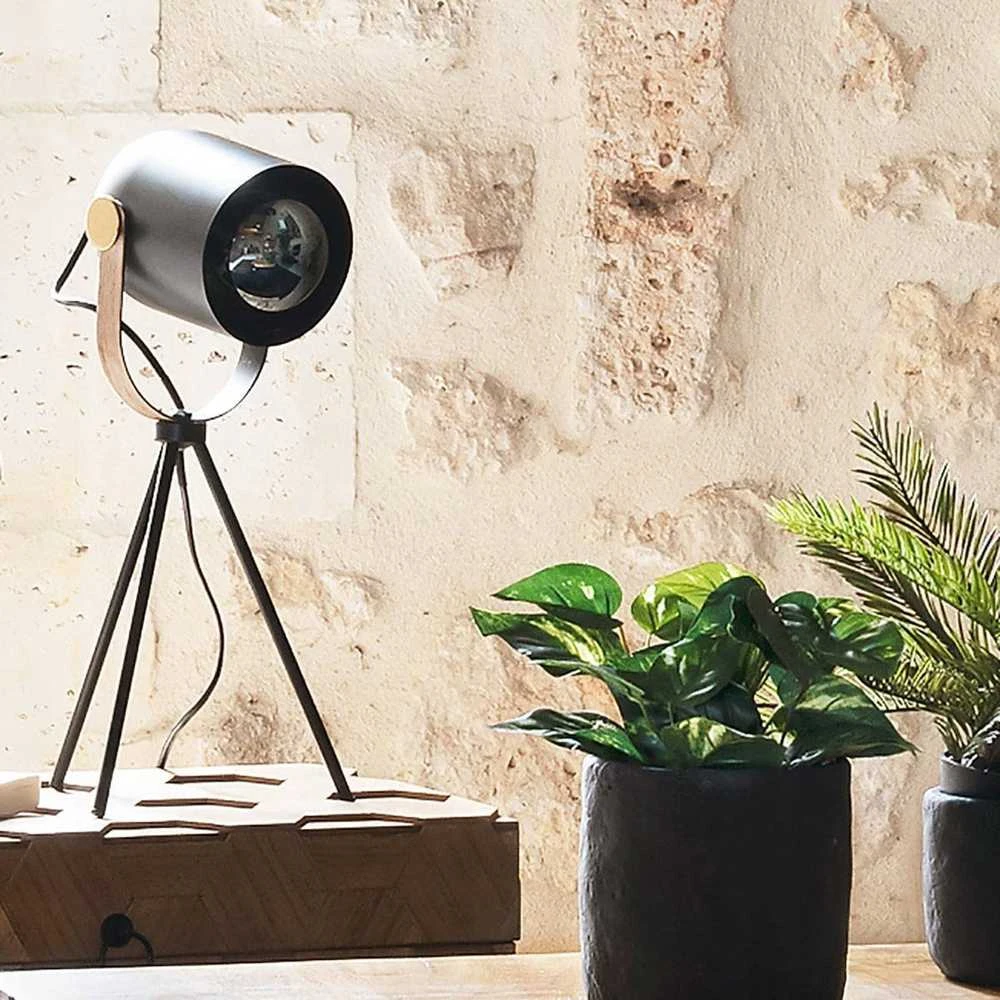 Stalinė lempa Atmosphera Stalinė lempa ant stovo BIL, juoda