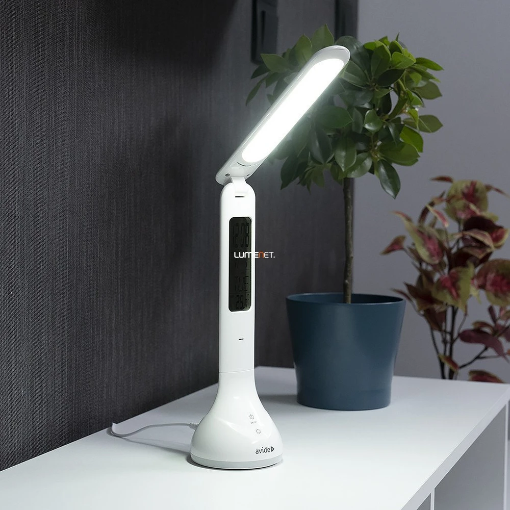 Avide LED įkraunamas stalinis šviestuvas 4W baltas