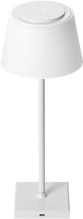 Avide ABLDL-USB-W-4W lampa stołowa LED G Baltas