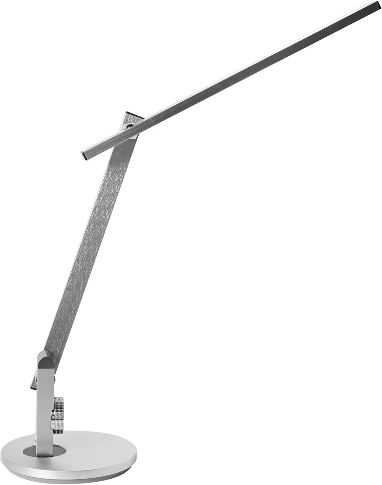Beliani CETUS LED stalinė lempa su šviesos reguliatoriumi, sidabrinė