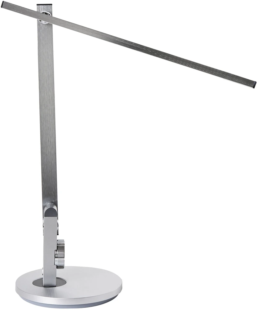 Beliani CETUS LED stalinė lempa su šviesos reguliatoriumi, sidabrinė