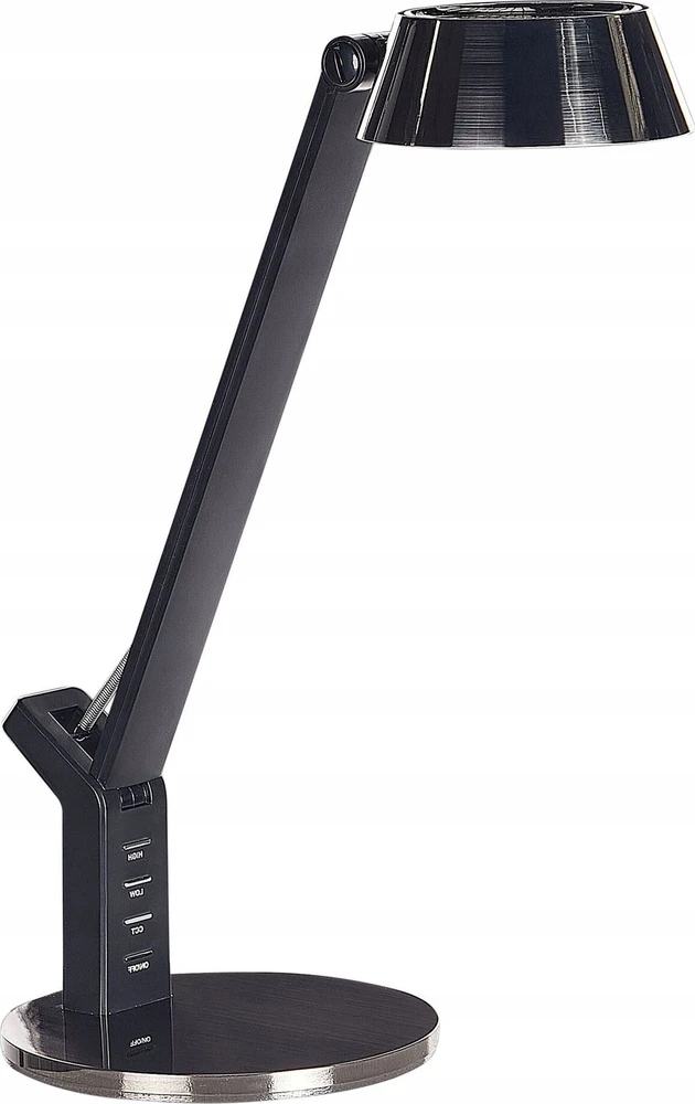 Beliani LED stalinė lempa CHAMAELEON su USB jungtimi, metalinė, žalvario spalvos
