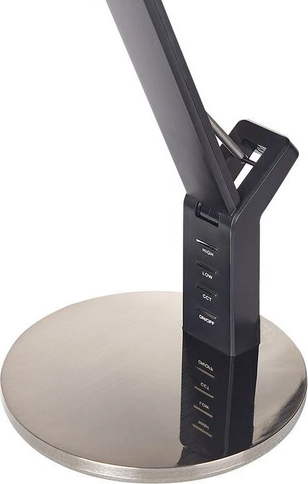 Beliani LED stalinė lempa CHAMAELEON su USB jungtimi, metalinė, žalvario spalvos