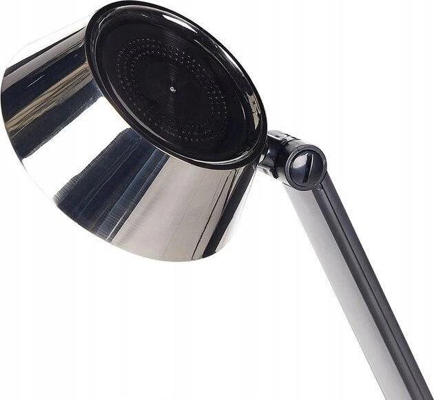 Beliani LED stalinė lempa CHAMAELEON su USB jungtimi, metalinė, žalvario spalvos