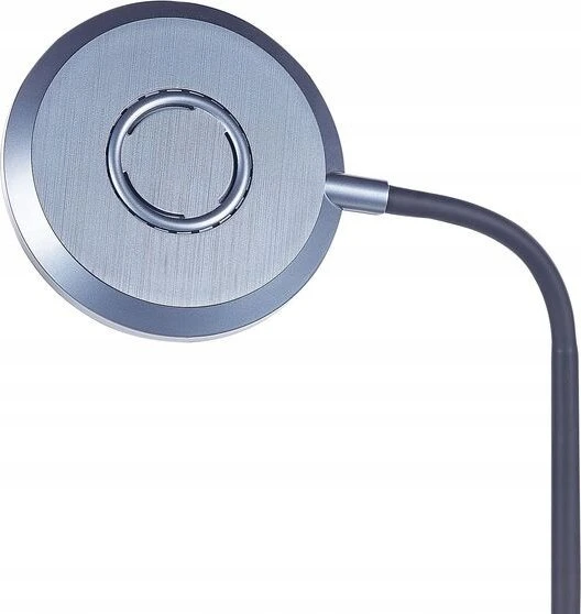 Beliani LED staline lempa COLUMBA reguliuojama metalinė juoda