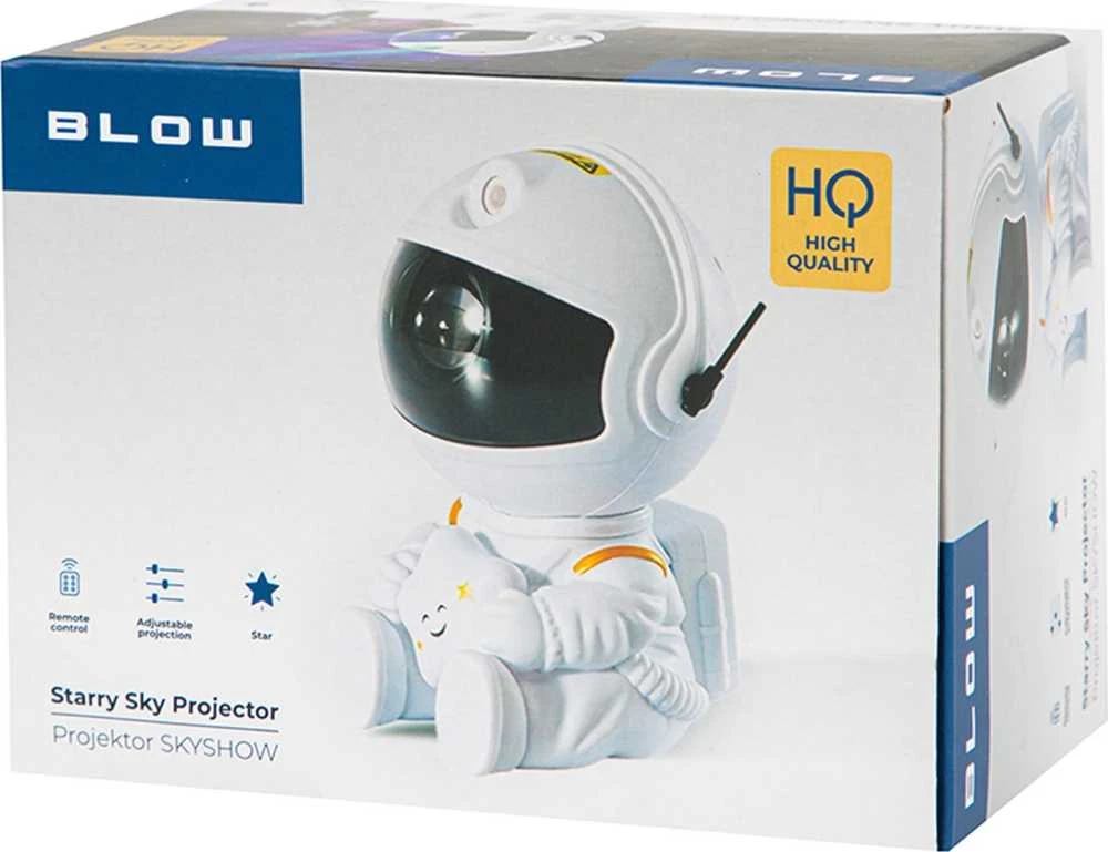 44-278# Blow LED astronauto nakties lempa