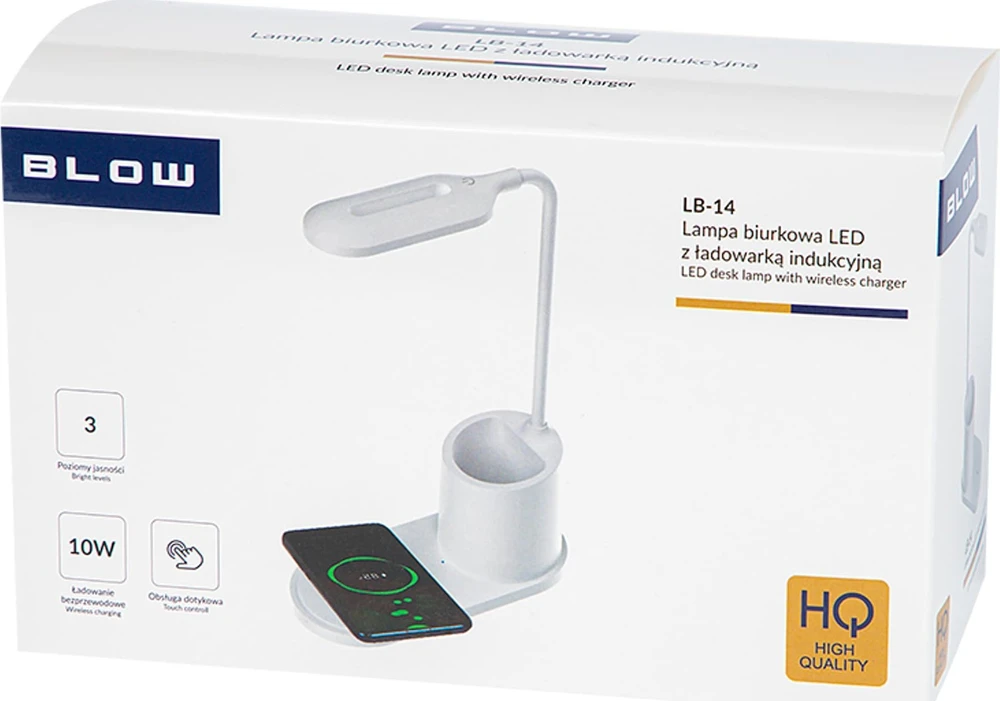 Blow LED stalinės lempos indukcinė QC LB-14