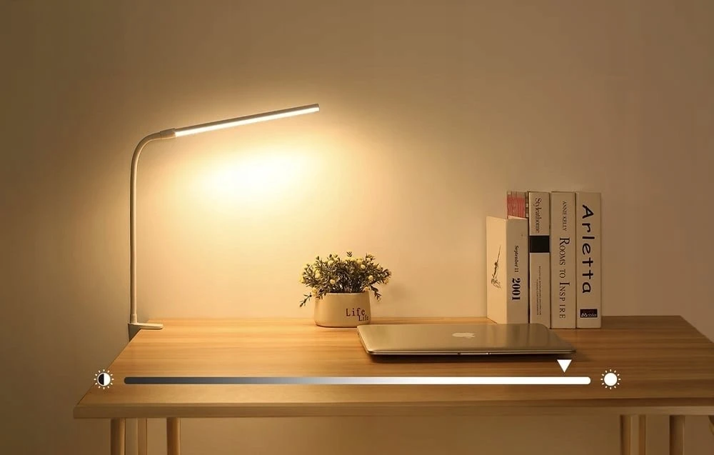 LEPRO 310005 Desk Lamp, 460 lm (Baltas)