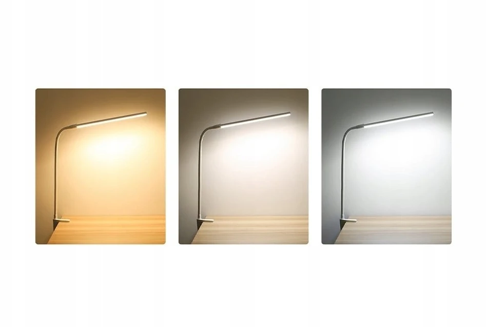 LEPRO 310005 Desk Lamp, 460 lm (Baltas)